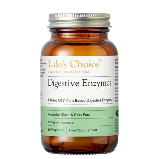 Udo’s Choice Digestive Enzyme Blend Vegicaps 60 Vegicaps