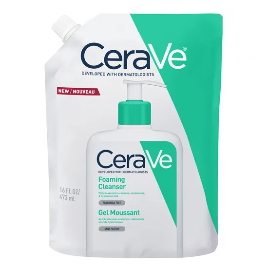 CeraVe Foaming Facial Cleanser 473ml – Refill