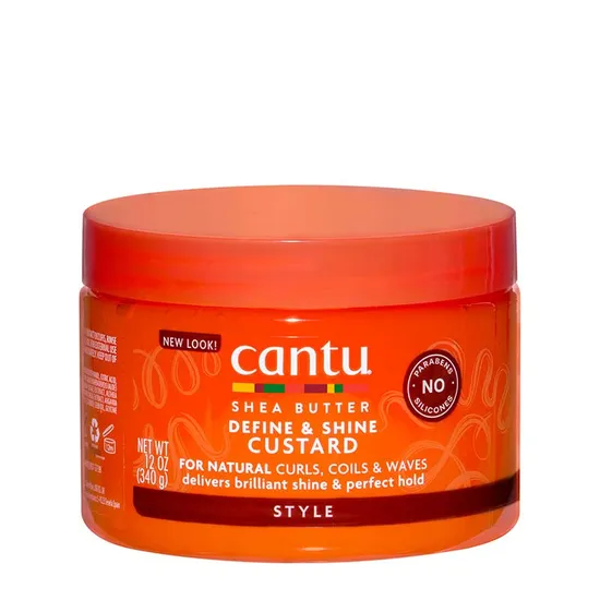 Cantu For Natural Hair Define & Shine Custard 340g