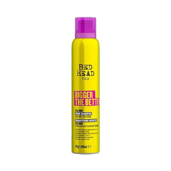 TIGI Bed Head Bigger The Better Volume Foam Shampoo 200ml
