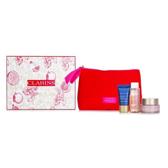 Clarins Multi Active Collection Multi-Active Day Cream + Cleansing Micellar Water + Multi-Active Night Cream