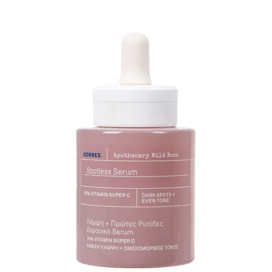 Korres Apothecary Wild Rose Spotless Serum 15% Vitamin Super C 30ml