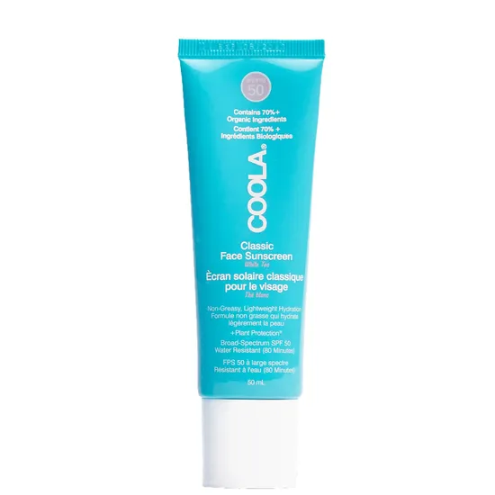 Coola Face Sunscreen Lotion SPF 50 White Tea 50ml