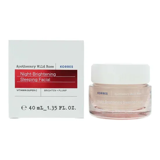 Korres Wild Rose Night-Brightening Sleeping Facial Cream 40ml
