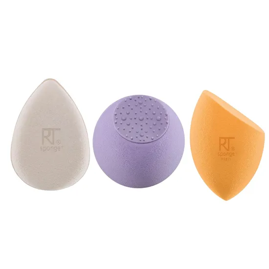 Real Techniques Glow Radiance Complexion Kit Cleanse + Prep + Blend