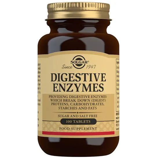 Solgar Digestive Enzymes 100 Tablets