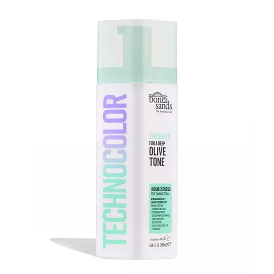 Bondi Sands Technocolour Emerald 1 Hour Express Self Tanning Foam 200ml