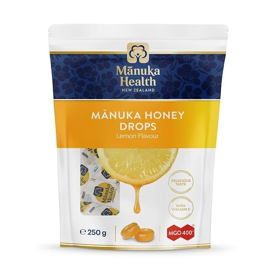 Manuka Health MGO 400+ Manuka Honey Drops With Lemon 250g