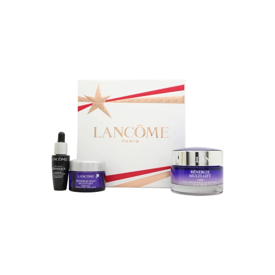 Lancôme Renergie Multi-Lift Skin Care Gift Set Cream + Night Cream + Anti Ageing Serum