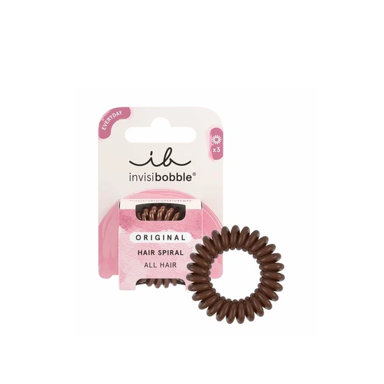 Invisibobble Original Hair Tie Pretzel Brown