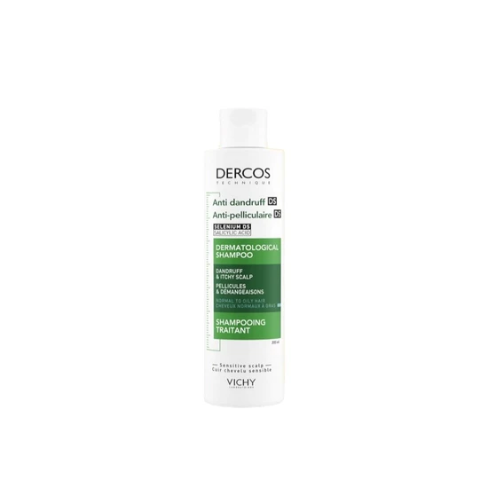 Vichy Dercos Anti-Dandruff Shampoo For Normal To Oily Hair 200ml