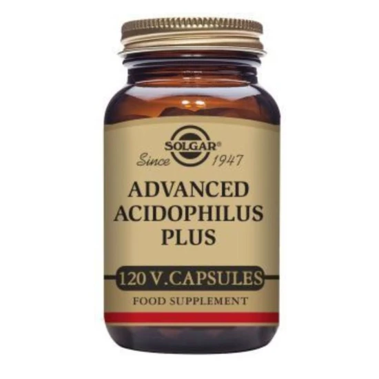 Solgar Advanced Acidophilus Plus Vegetable Capsules x 120