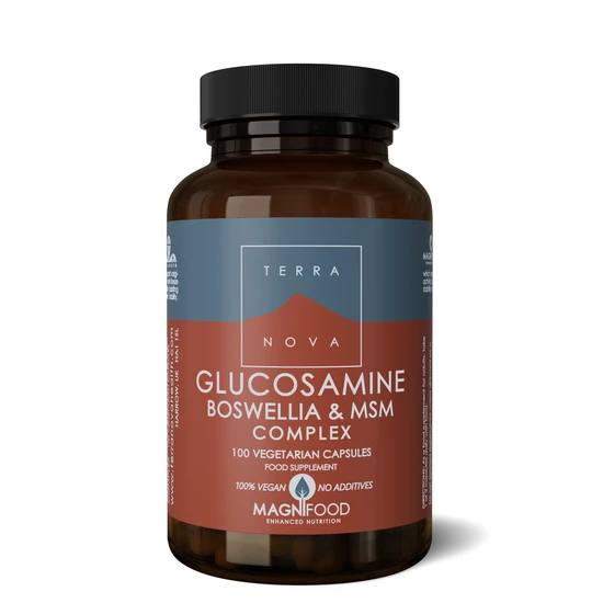 Terranova Glucosamine, Boswellia & MSM Complex Vegicaps 100 Vegicaps