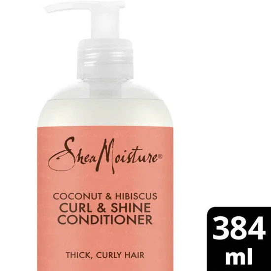 Shea Moisture Coconut & Hibiscus Curl & Shine Conditioner 384ml
