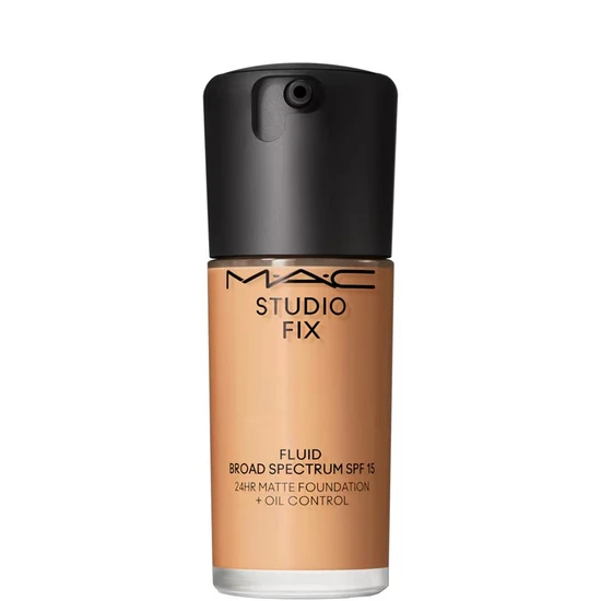 MAC Studio Fix Fluid SPF 15 Foundation NC37 Medium Peachy