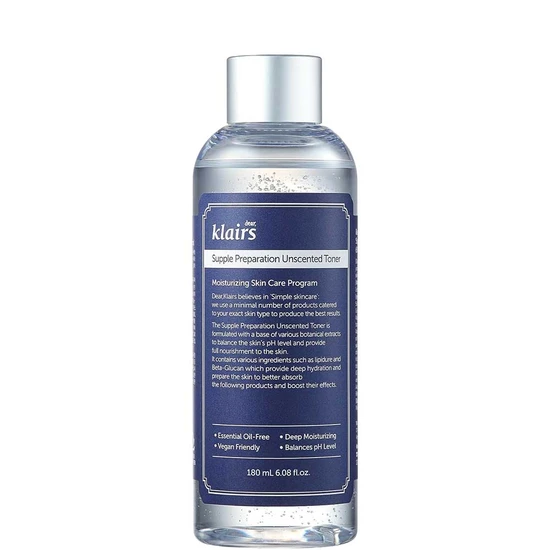 Dear Klairs Supple Preparation Unscented Toner 180ml