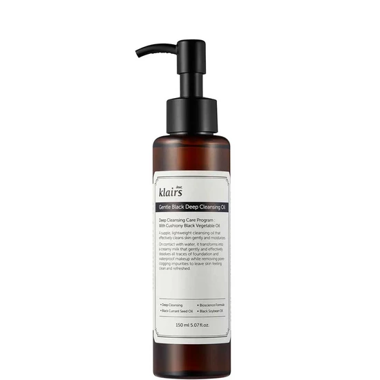 Dear Klairs Gentle Black Deep Cleansing Oil 150ml
