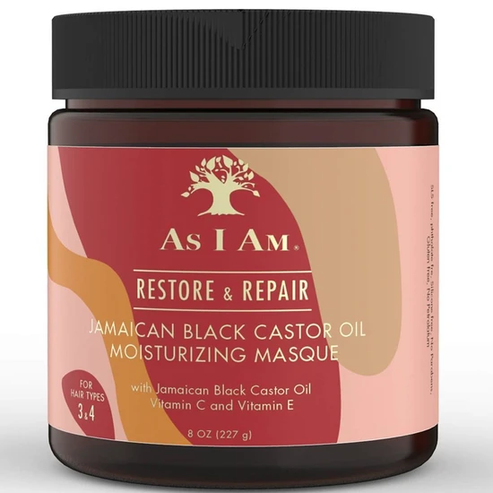 As I Am Jamaican Black Castor Oil Masque 227g