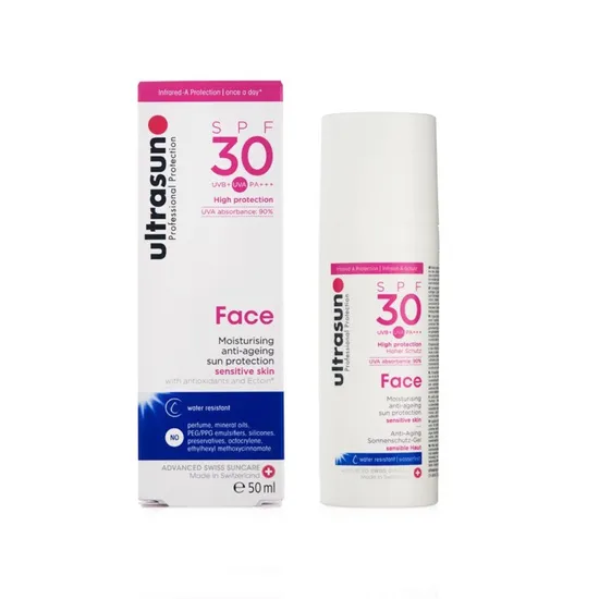 Ultrasun Face Anti-Ageing Sun Protection High SPF 30 50ml