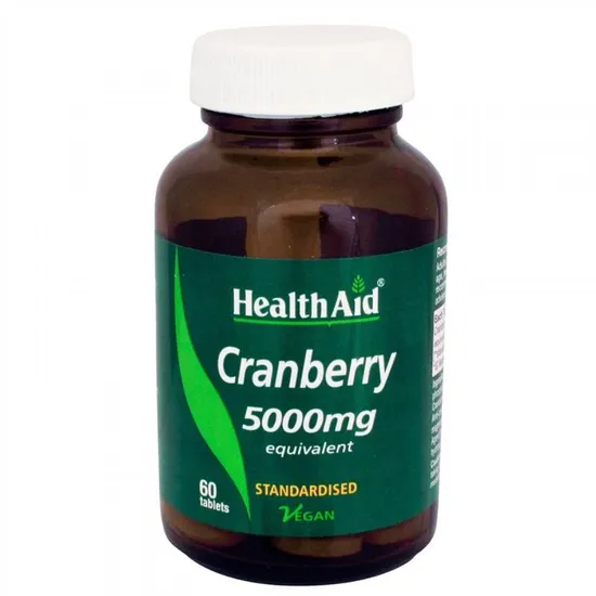 Health Aid Cranberry 5000mg Tablets 60 Tablets