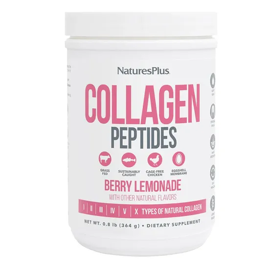 Nature's Plus Collagen Peptides Berry Lemonade 322g