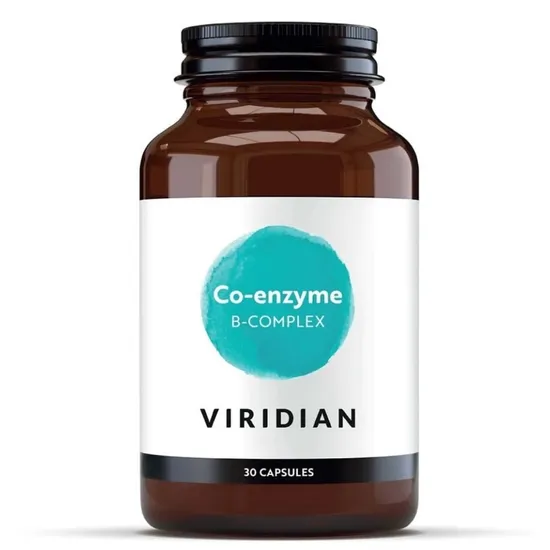 Viridian Co-Enzyme B Complex Vegetarian Capsules 30 Capsules