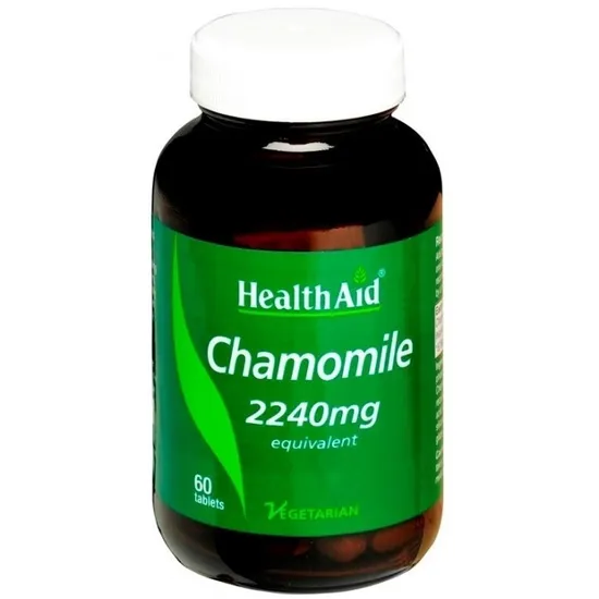 Health Aid Chamomile 2240mg 60 Tablets