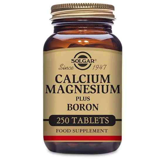 Solgar Calcium Magnesium Plus Boron Tablets 250 Tablets