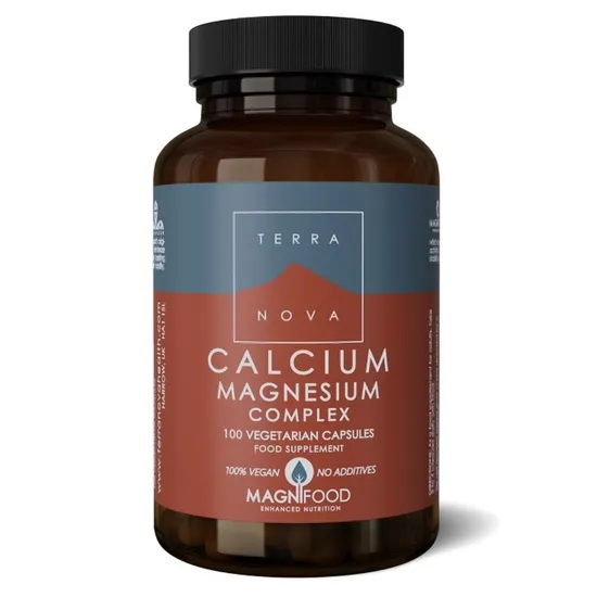 Terranova Calcium Magnesium 2:1 Complex Vegicaps 100 Vegicaps