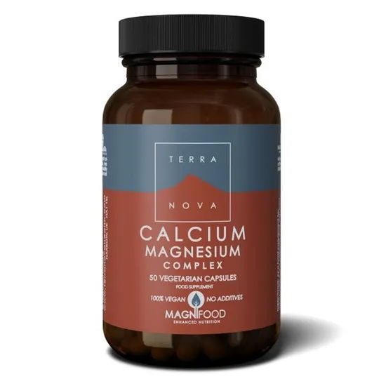 Terranova Calcium Magnesium 2:1 Complex Vegicaps 50 Vegicaps