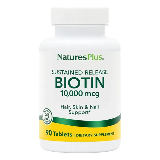 Nature's Plus Biotin 10,000mcg 90 Tablets