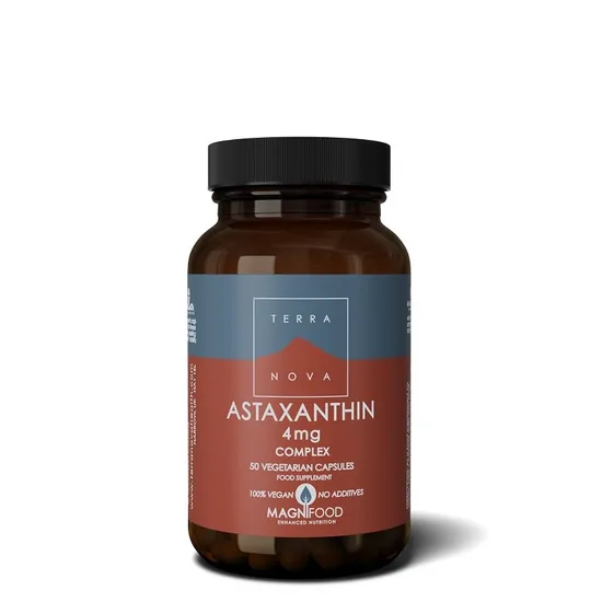 Terranova Astaxanthin 4mg Complex Capsules 50 Capsules