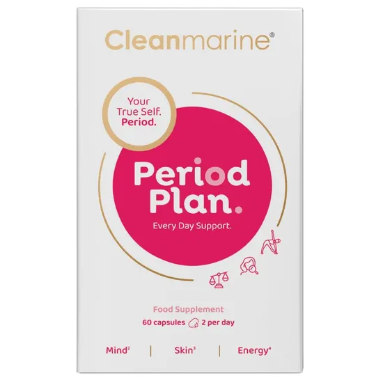 Cleanmarine Period Plan Gelcaps 60 Gelcaps