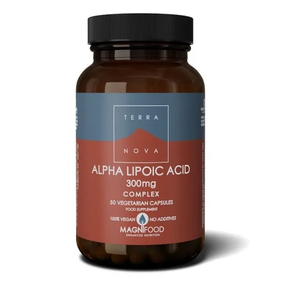 Terranova Alpha-Lipoic Acid 300mg Complex 50 Vegicaps