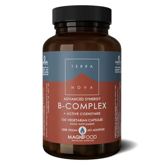 Terranova Advanced Synergy B Complex Capsules 100 Capsules
