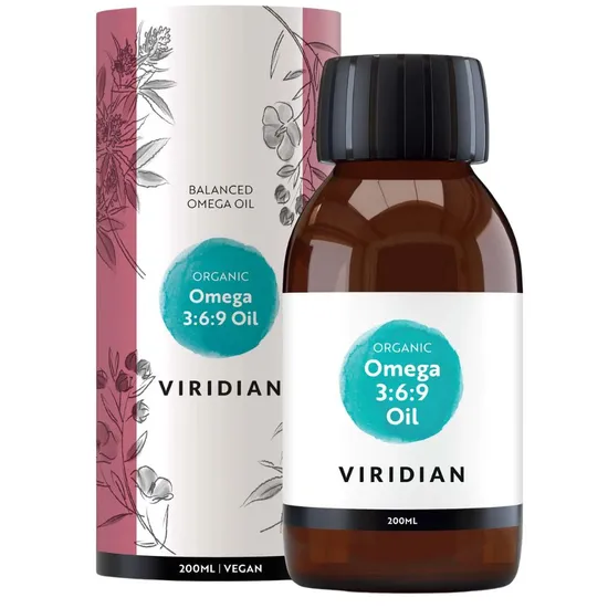Viridian 100% Organic Omega 3:6:9 Oil 200ml