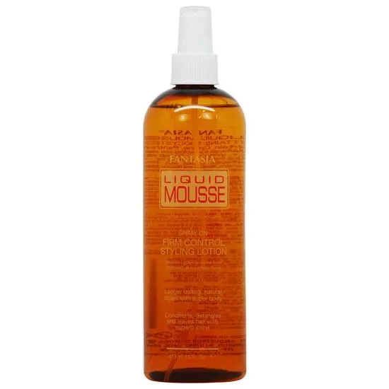 IC Fantasia Liquid Mousse Spray On Firm Control Styling Lotion 12oz