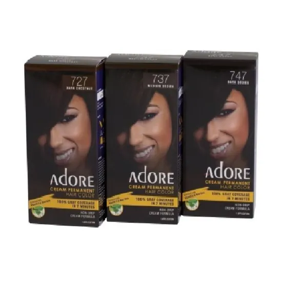 Adore Permanent Hair Colour Medium Chestnut