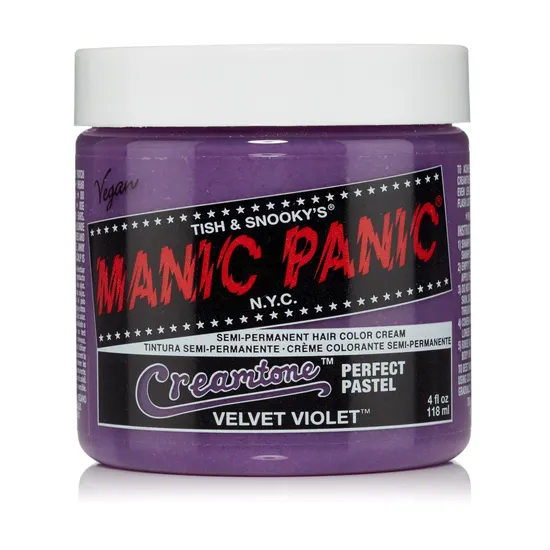 Manic Panic Creamtones Perfect Pastel Hair Colour Velvet Violet