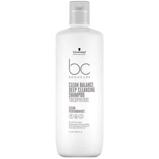 Schwarzkopf BC Bonacure Clean Balance Deep Cleansing Shampoo 1000ml