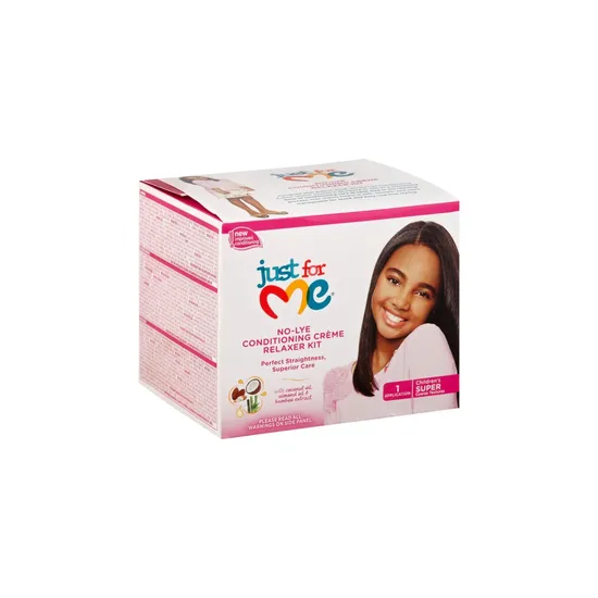 Just For Me No-lye Conditioning Creme Relaxer Kit Coarse