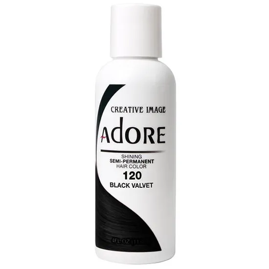 Adore Semi-Permanent Hair Colour Black Velvet