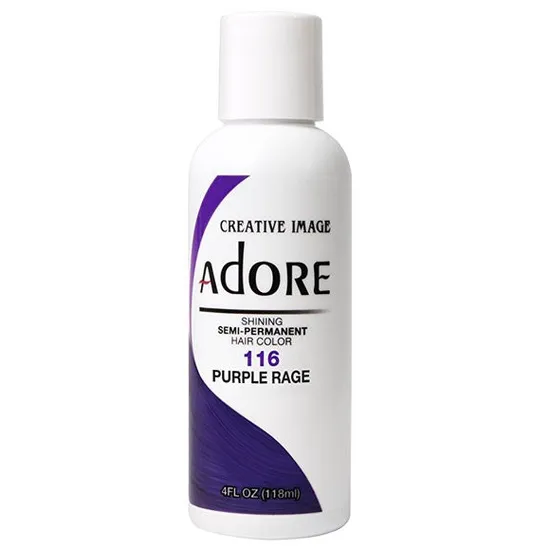 Adore Semi-Permanent Hair Colour Purple Rage