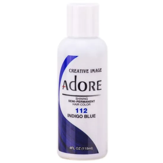 Adore Semi-Permanent Hair Colour Indigo Blue