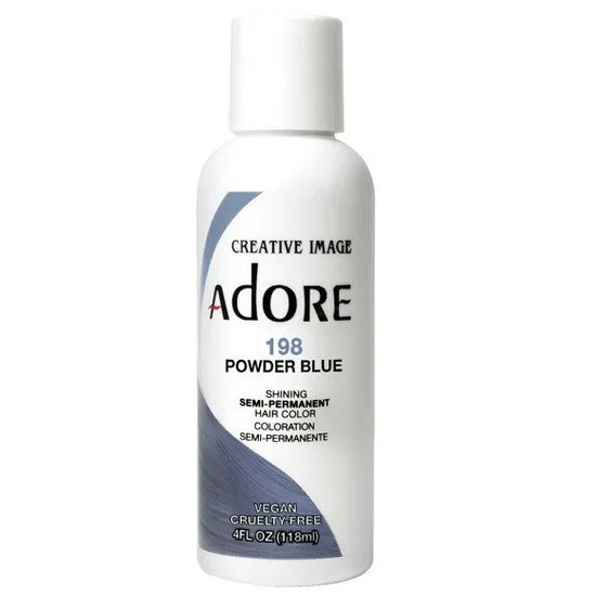 Adore Semi-Permanent Hair Colour Powder Blue