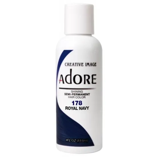 Adore Semi-Permanent Hair Colour Royal Navy