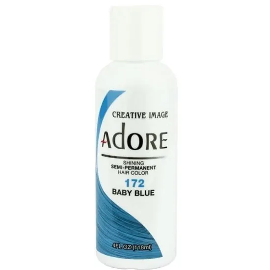 Adore Semi-Permanent Hair Colour Baby Blue