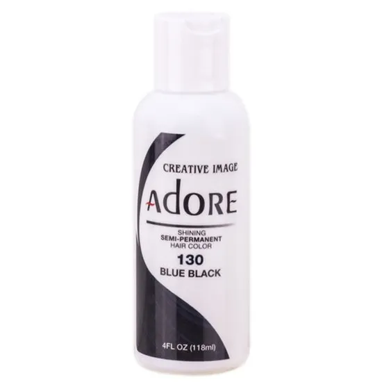 Adore Semi-Permanent Hair Colour Blue Black
