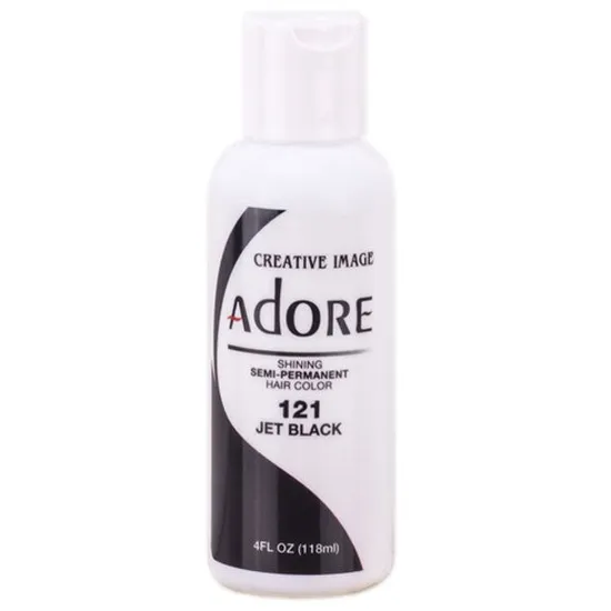 Adore Semi-Permanent Hair Colour Jet Black