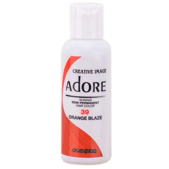 Adore Semi-Permanent Hair Colour Orange Blaze